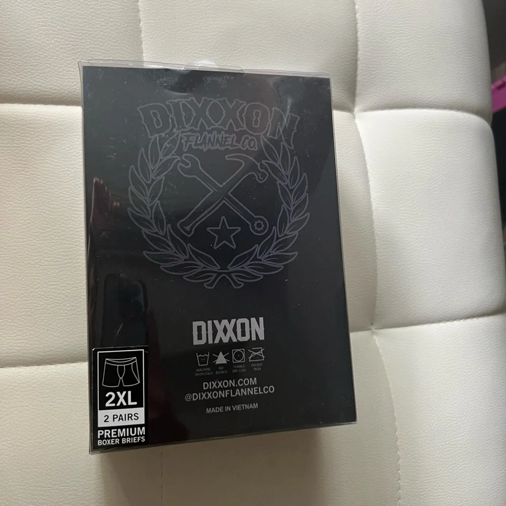 DIXXON Black and Gray Boxer Briefs Premium Comfort - Picture 2 of 3